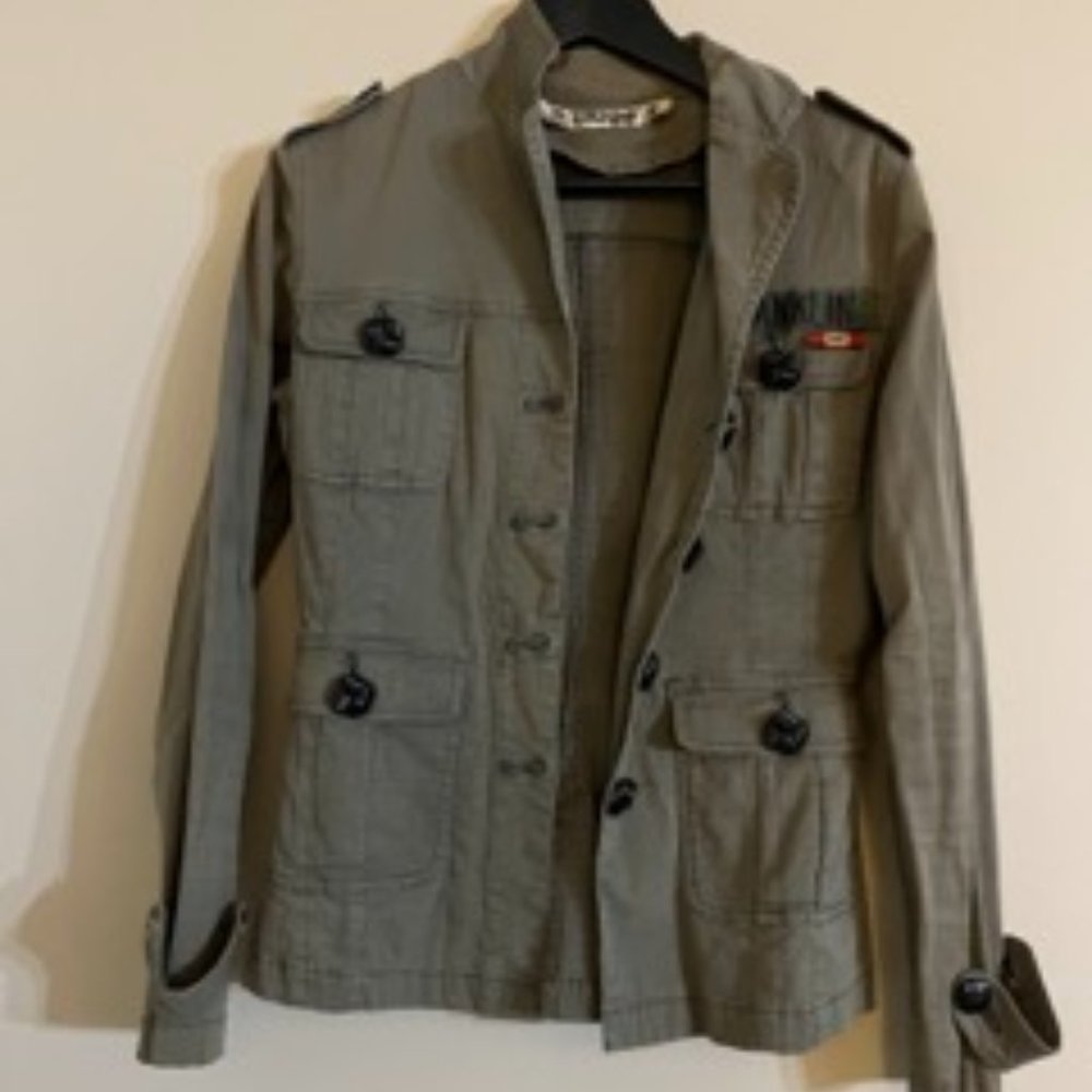 Military Jean Jacket